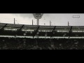 AFL Grand Final 2009 - Mark Ricciuto Flys In With The Premiership Cup