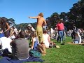 Hippies Dancing in the Park