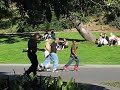 Hippies Dancing in the Park