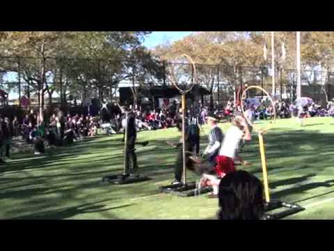 Cientos de universitarios celebraron el Mundial de Quidditch