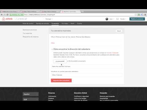 how to sync airbnb calendar