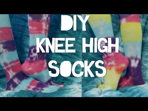 how to dye socks
