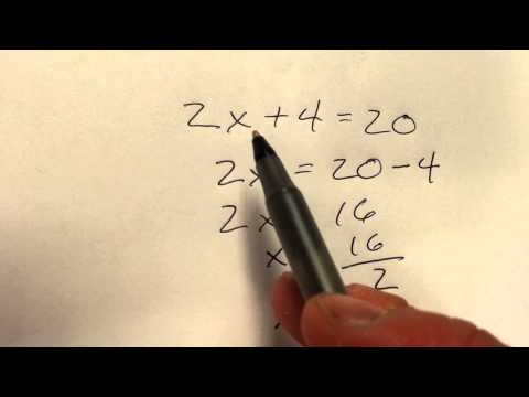 how to isolate algebra