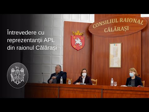 Președintele Maia Sandu a fost în vizită de lucru la Călărași