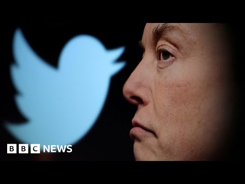 Play this video Twitter staff say layoffs have started after Elon Musk takeover - BBC News