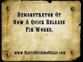 Example of Quick Release Flank Pin - Flank Only Example of Quick Release Flank Pin - Flank Only