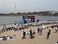 AB Marching Band at Lincoln Memorial
