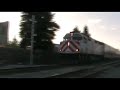 Caltrain 917 Leads A Train Into Redwood City 2/18/08