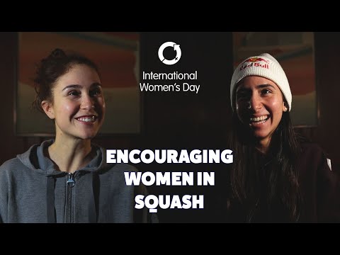 Encouraging Women in Squash  - International Women's Day