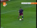 Giuly with a great pass for Etoo