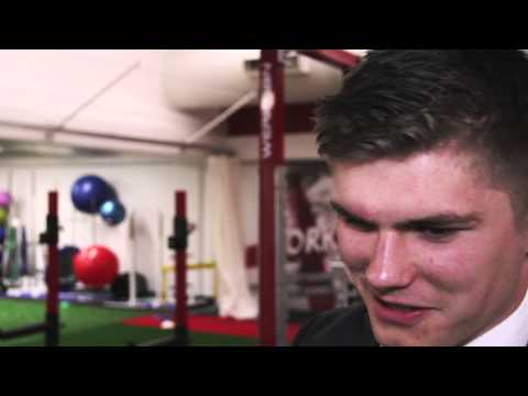 Owen Farrell reacts to 29-18 victory over Wales