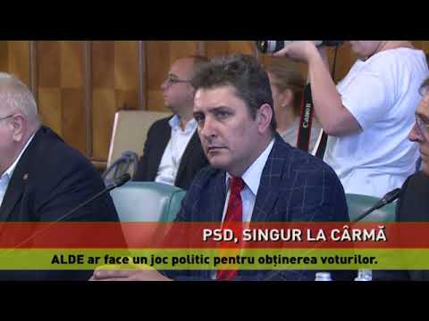 PSD rămâne singur la guvernare, după plecarea ALDE