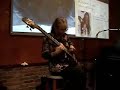 Solo Bassist Kimberly Lynn plays \