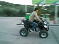 ATV,Kymco KXR 250,Greece,Funny crash