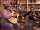 Nate and Katie at Beatnix Coffeehouse