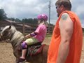 Bailey First Riding Lesson Bailey First Riding Lesson