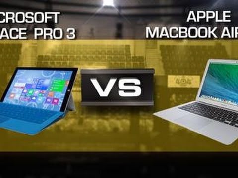 Microsoft Surface Pro 3 vs. MacBook Air 13