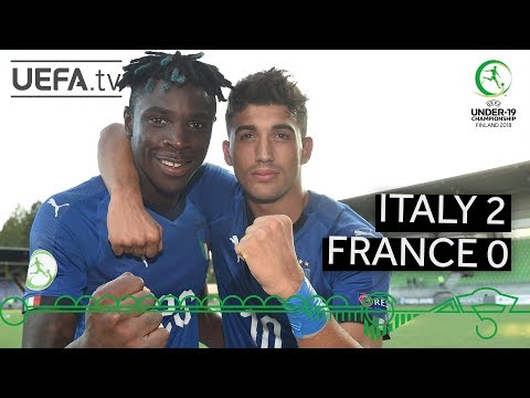 #U19 EURO highlights: Italy 2-0 France