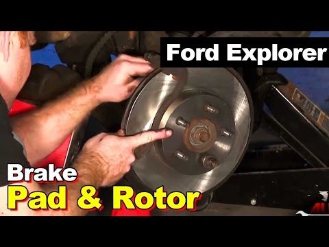1995 Ford Explorer Brake Pads and Rotors Replacement