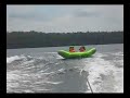 Ella and Brianna go Tubing at the Cottage
