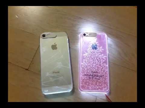 Fundas VanD Flashing LED para iPhone 5c, iPhone 5 o iPhone 5s