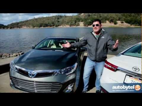 2013 Toyota Avalon and Avalon Hybrid Video Road Test & Review