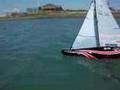 Alinghi SUI-100 armo1, 7-11 knots- lauching day-