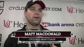 CYCLONES TV: Rink Report - February 13, 2015