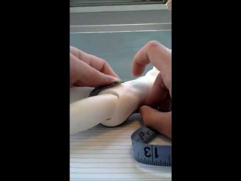 how to measure bjd eyes