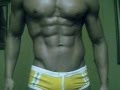 Alan Valdez Flexing in Vegas