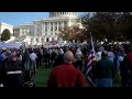 rally at us capital againist healthcare bill