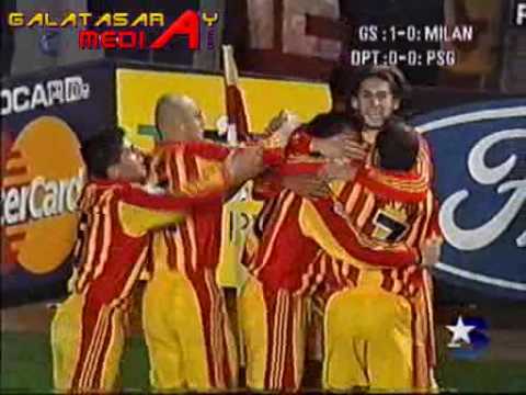 Galatasaray vs AC Milan with Ottoman attack march