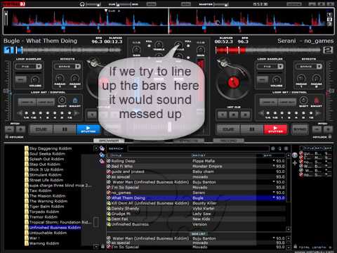 how to fuse songs using virtual dj