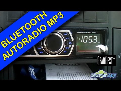 Autoradio MP3 con supporto Bluetooth Vivavoce a 25$ - la recensione