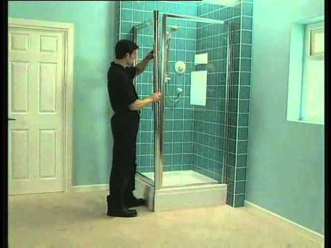 how to fit a b&q shower tray