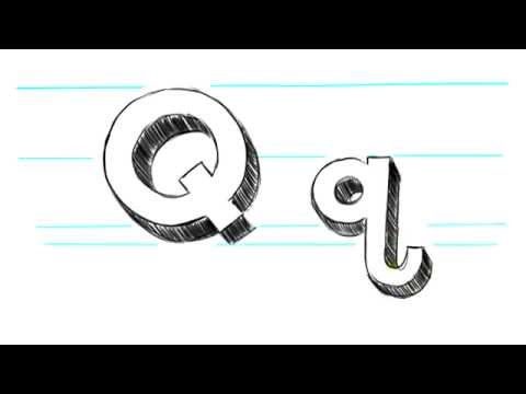 how to draw a capital q