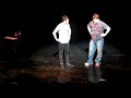 James Corden and Matthew Horne doing stand up at Focus 12 gi James Corden and Matthew Horne doing stand up at Focus 12 gi