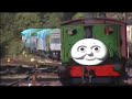 Steam: Percy meets Spencer. {Thomas the Tank series}