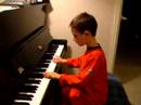 Andrew playing piano