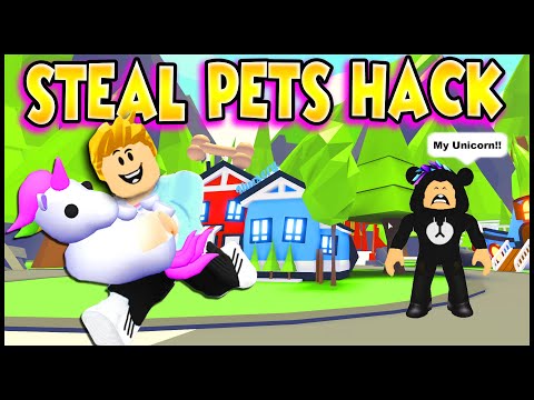 HACK To STEAL PETS & PEOPLE in Adopt Me!! Working TIK TOK HACKS in Adopt Me!! PREZLEY