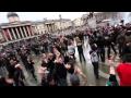 Spaced flash mob @ Trafalgar Square