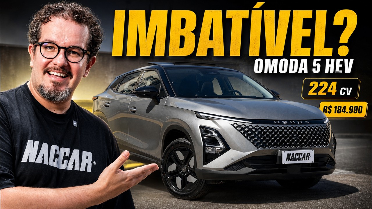 OMODA 5 HEV HUMILHOU Corolla Cross e Compass? Mas achei UM DEFEITO! 🚨