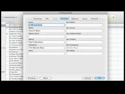 how to organize music
