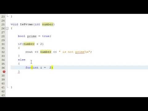 how to determine if a number is prime