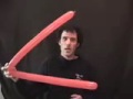 how to make a balloon Christmas Wreath