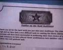 My part in Fiddler on the Roof! My part in Fiddler on the Roof!