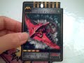 Ryuki and Raia home-made deck with cards