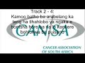 CANSA Kit ya ho Sebetsana le Kankere track 2 part 4 Cancer--Coping with Cancer