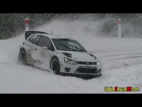 Test Polo WRC S&eacute;bastien Ogier - Rallye Monte Carlo 2013