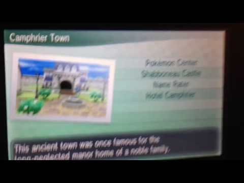 how to rename pokemon in x and y